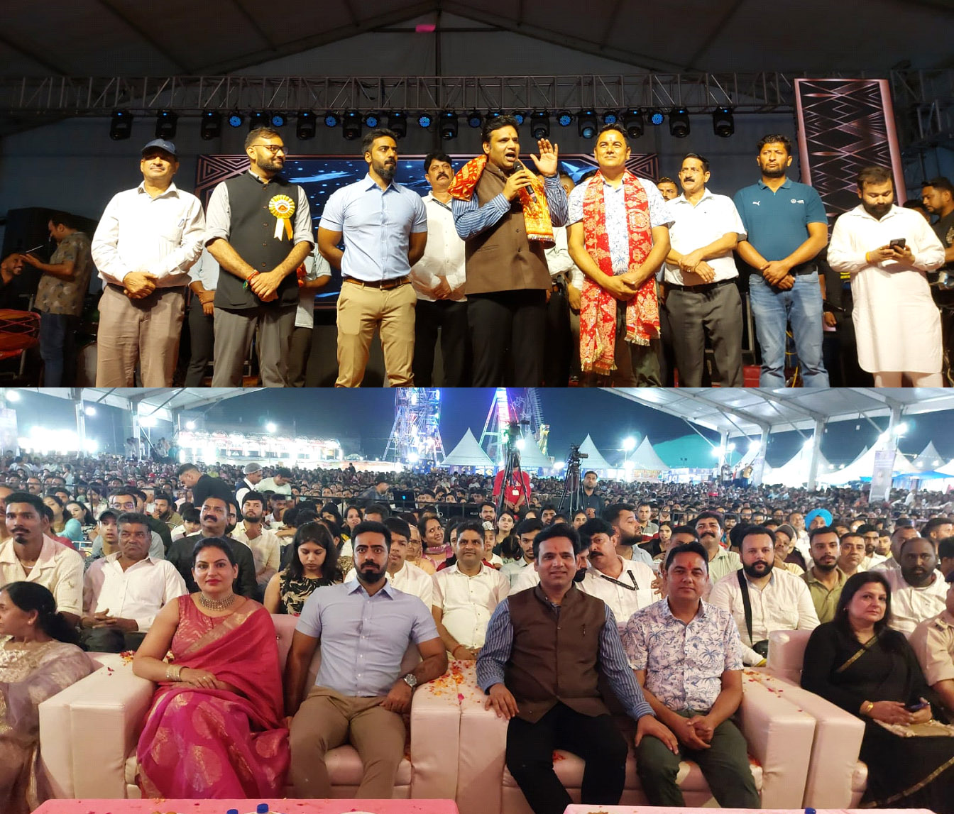 R.S. Bali presided over the second cultural evening